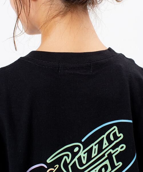 セール】 PIZZA PLANET ロゴTシャツ BLACK （Tシャツ）｜DESIGNWORKS
