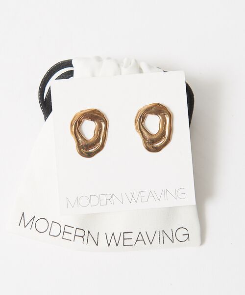 MODERN WEAVING サークルピアス