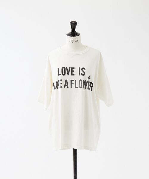 DESIGNWORKS / デザインワークス Tシャツ | REMI RELIEF ロゴTシャツ LOVE IS LIKE A FLOWER | 詳細9