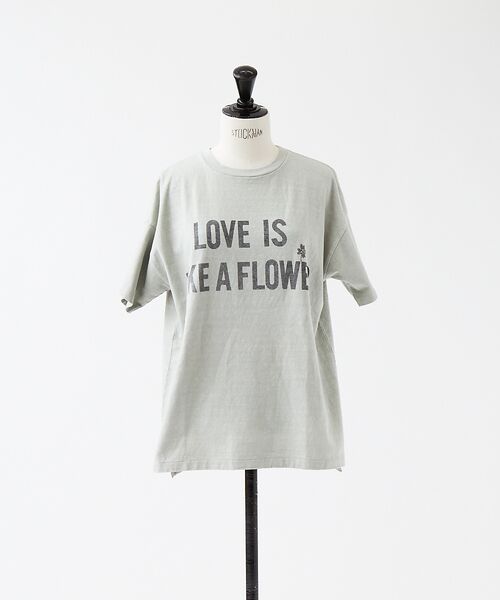 DESIGNWORKS / デザインワークス Tシャツ | REMI RELIEF ロゴTシャツ LOVE IS LIKE A FLOWER | 詳細13