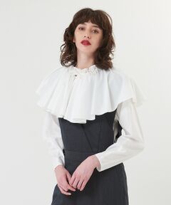 DESIGNWORKS / デザインワークス シャツ・ブラウス | タイプライター付け襟ブラウス