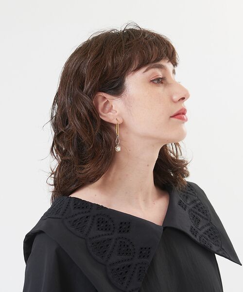 DESIGNWORKS / デザインワークス ピアス・イヤリング | ADER Bijoux. BEAUTE バイカラー アシンメトリー ピアス | 詳細11