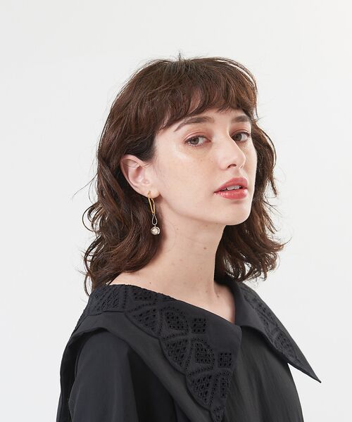 DESIGNWORKS / デザインワークス ピアス・イヤリング | ADER Bijoux. BEAUTE バイカラー アシンメトリー ピアス | 詳細13