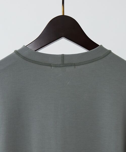 DESIGNWORKS / デザインワークス Tシャツ | 超度詰微起毛スムースクルーネックロングTシャツ | 詳細4