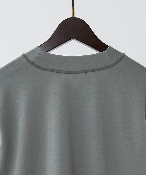 DESIGNWORKS / デザインワークス Tシャツ | 超度詰微起毛スムースVネックロングTシャツ | 詳細4