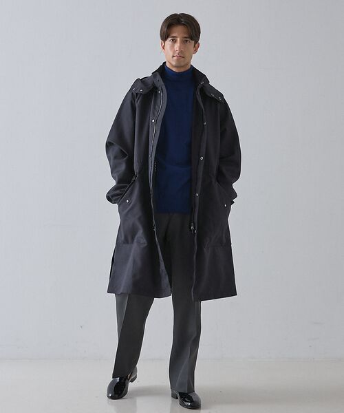 DESIGNWORKS / デザインワークス ステンカラーコート | 【LEON掲載】フーデットコート | 詳細23