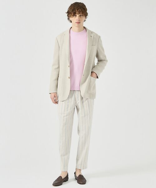 DESIGNWORKS / デザインワークス ニット・セーター | カシミヤタッチ クルーネックニット | 詳細4