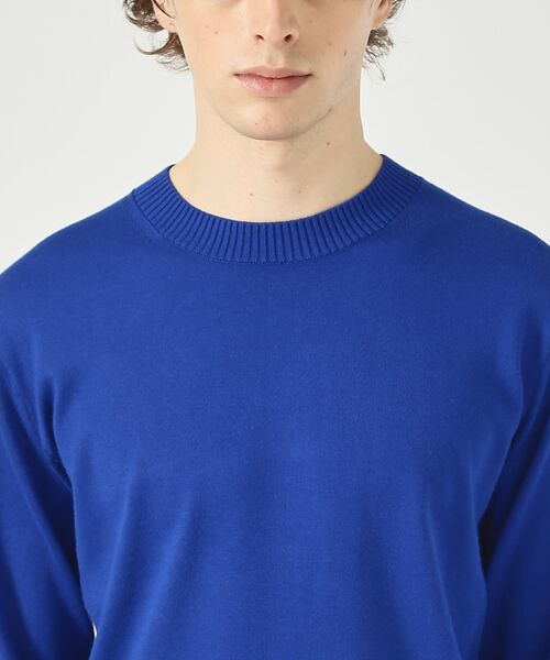 DESIGNWORKS / デザインワークス ニット・セーター | カシミヤタッチ クルーネックニット | 詳細9