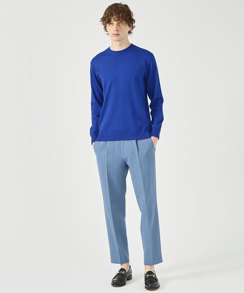 DESIGNWORKS / デザインワークス ニット・セーター | カシミヤタッチ クルーネックニット | 詳細14