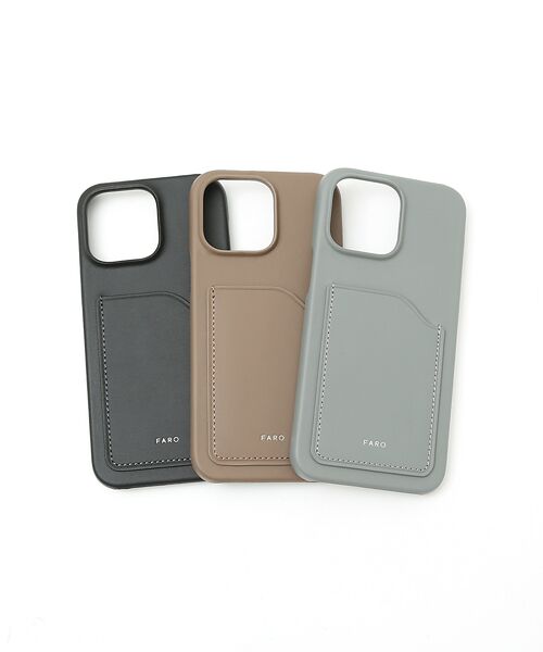 DESIGNWORKS / デザインワークス モバイルケース | 【FARO / ファーロ】 Calma Back Case for iPhone | 詳細1