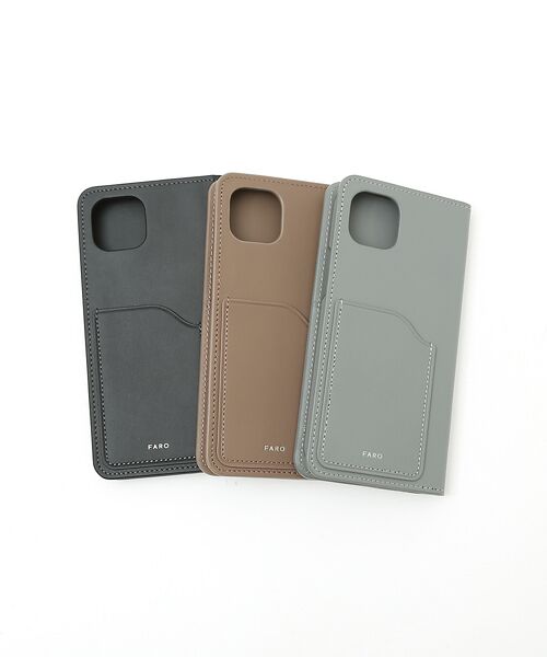 DESIGNWORKS / デザインワークス モバイルケース | 【FARO / ファーロ】Calma Wallet Case for iPhon | 詳細1