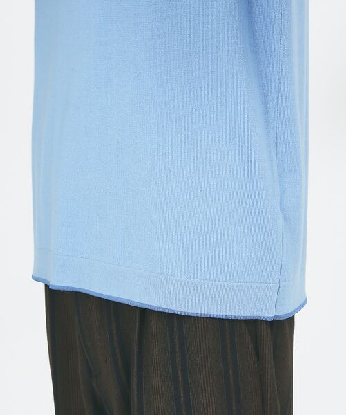 DESIGNWORKS / デザインワークス ニット・セーター | Biella Yarn 12G  ハーフジップニット | 詳細11