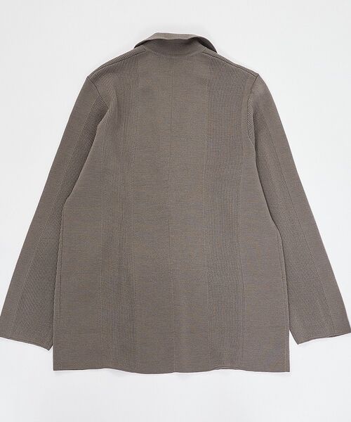 DESIGNWORKS / デザインワークス テーラードジャケット | 【セットアップ対応】ミラノリブ縮絨 ニットジャケット | 詳細8