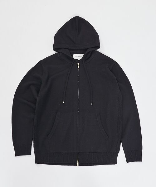 DESIGNWORKS / デザインワークス パーカー | 【セットアップ対応】ミラノリブ縮絨 ニット パーカー | 詳細12