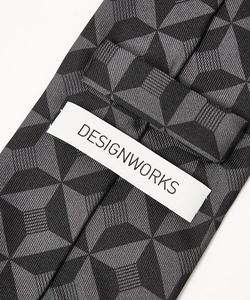 DESIGNWORKS / デザインワークス ネクタイ | 【MADE IN JAPAN】スクエアパターン プリント ネクタイ | 詳細2