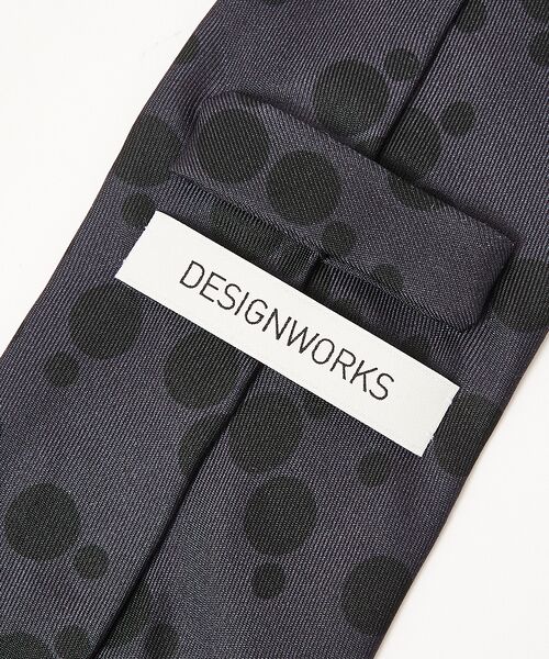 DESIGNWORKS / デザインワークス ネクタイ | 【MADE IN JAPAN】ランダム ドットプリント ネクタイ | 詳細2