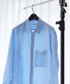 【THE(COLOR)SHIRTS】アイリッシュリネンシャツ