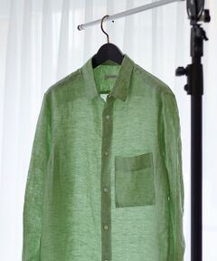 【THE(COLOR)SHIRTS】アイリッシュリネンシャツ