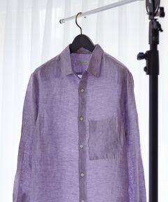 【THE(COLOR)SHIRTS】アイリッシュリネンシャツ