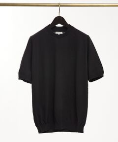 ICE COTTON クルーネック ニットTシャツ