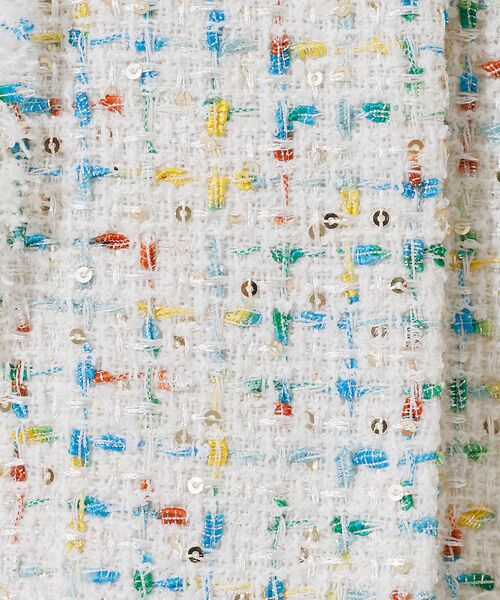 DESIGNWORKS / デザインワークス ベスト | スパンコールツィードジレ | 詳細13