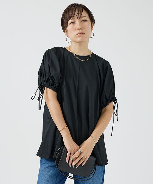 DESIGNWORKS / デザインワークス シャツ・ブラウス | リボンスリーブブラウス | 詳細24