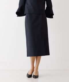 DESIGNWORKS / デザインワークス ミニ・ひざ丈スカート | サイドスリットタイトスカート