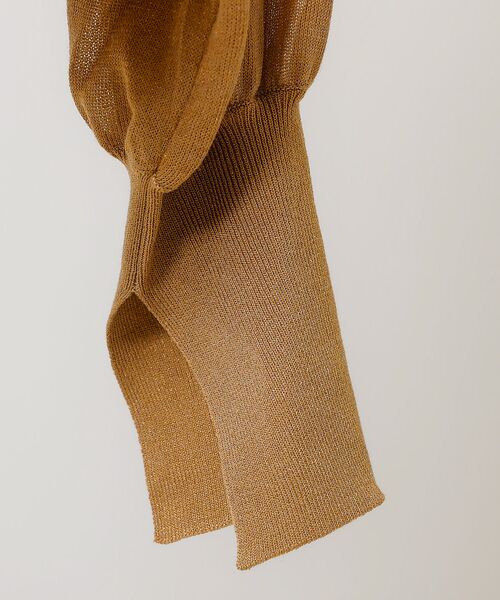 DESIGNWORKS / デザインワークス ニット・セーター | ラメシアークルーネックプルオーバー | 詳細9