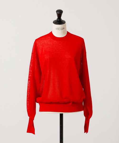 DESIGNWORKS / デザインワークス ニット・セーター | ラメシアークルーネックプルオーバー | 詳細4