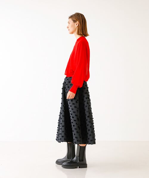 DESIGNWORKS / デザインワークス ニット・セーター | ラメシアークルーネックプルオーバー | 詳細8