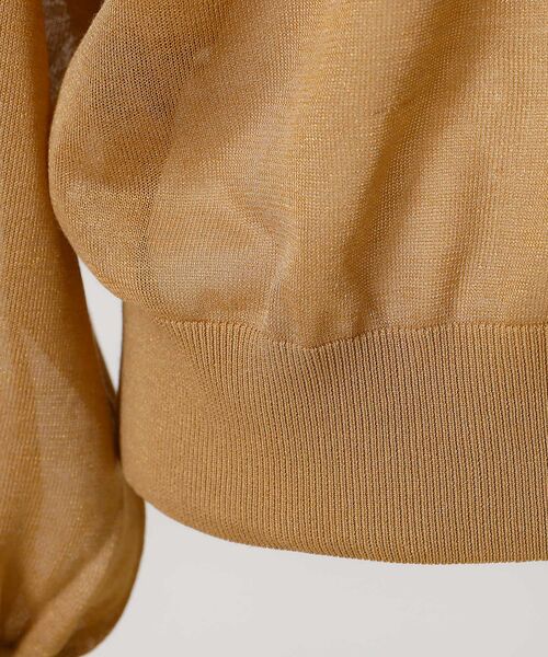 DESIGNWORKS / デザインワークス ニット・セーター | ラメシアークルーネックプルオーバー | 詳細21