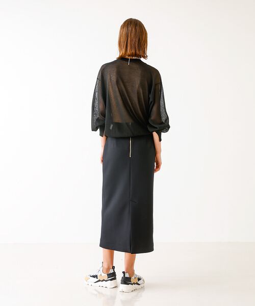 DESIGNWORKS / デザインワークス ニット・セーター | ラメシアークルーネックプルオーバー | 詳細15