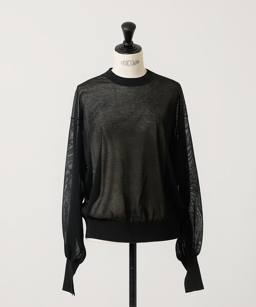 DESIGNWORKS / デザインワークス ニット・セーター | ラメシアークルーネックプルオーバー | 詳細16