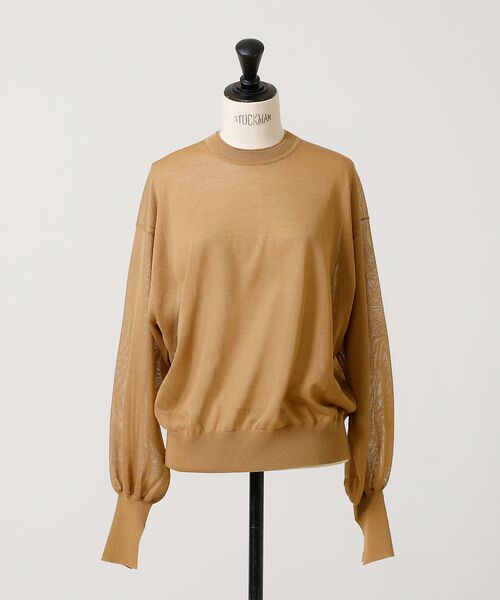 DESIGNWORKS / デザインワークス ニット・セーター | ラメシアークルーネックプルオーバー | 詳細17