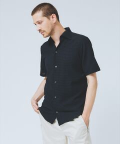 DESIGNWORKS / デザインワークス シャツ・ブラウス | 【DotAir】2WAY 半袖 サッカーシャツ / 軽量 / 防シワ / 吸水速