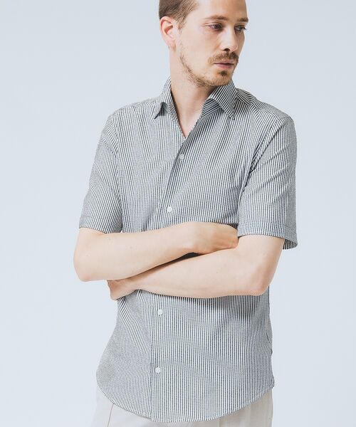 DESIGNWORKS / デザインワークス シャツ・ブラウス | 【DotAir】2WAY 半袖 サッカーシャツ / 軽量 / 防シワ / 吸水速 | 詳細18