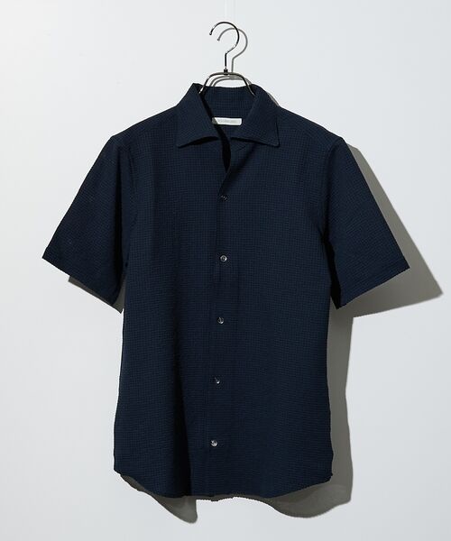 DESIGNWORKS / デザインワークス シャツ・ブラウス | 【DotAir】2WAY 半袖 サッカーシャツ / 軽量 / 防シワ / 吸水速 | 詳細21