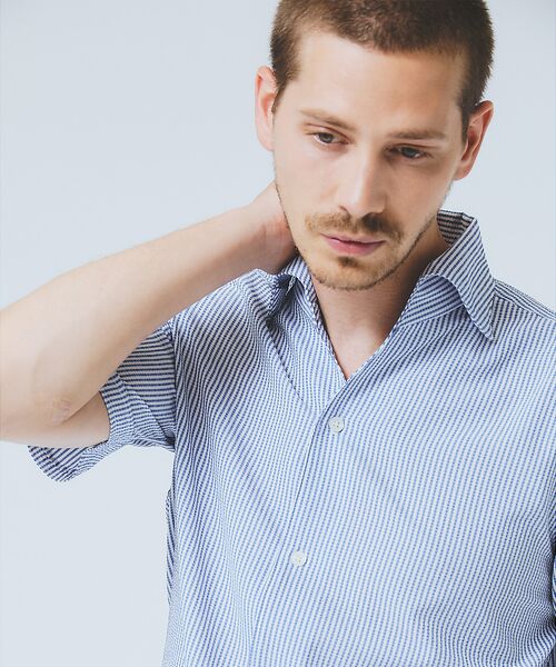 DESIGNWORKS / デザインワークス シャツ・ブラウス | 【DotAir】2WAY 半袖 サッカーシャツ / 軽量 / 防シワ / 吸水速 | 詳細28