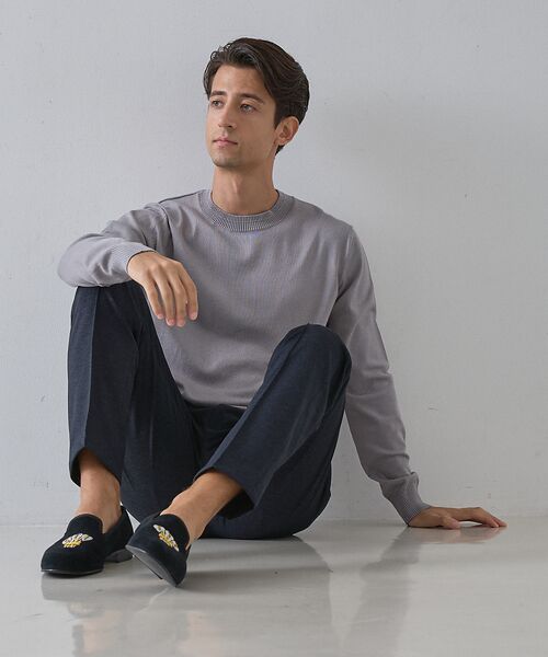 DESIGNWORKS / デザインワークス ニット・セーター | 【カシミアタッチ】 クルーネック　ニット | 詳細29