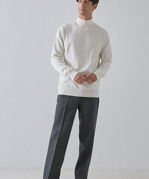 DESIGNWORKS / デザインワークス ニット・セーター | 【カシミヤタッチ】 タートルネック　ニット | 詳細10