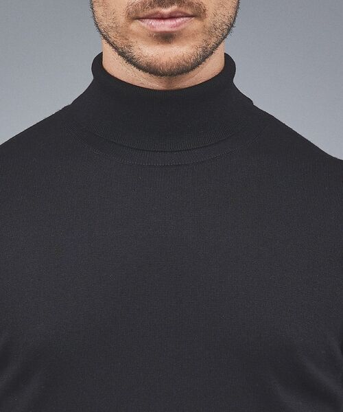 DESIGNWORKS / デザインワークス ニット・セーター | 【カシミヤタッチ】 タートルネック　ニット | 詳細4