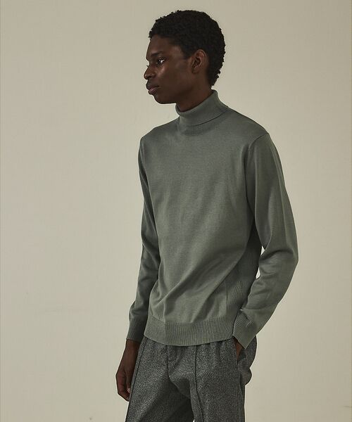 DESIGNWORKS / デザインワークス ニット・セーター | 【カシミアタッチ】 タートルネック　ニット | 詳細17