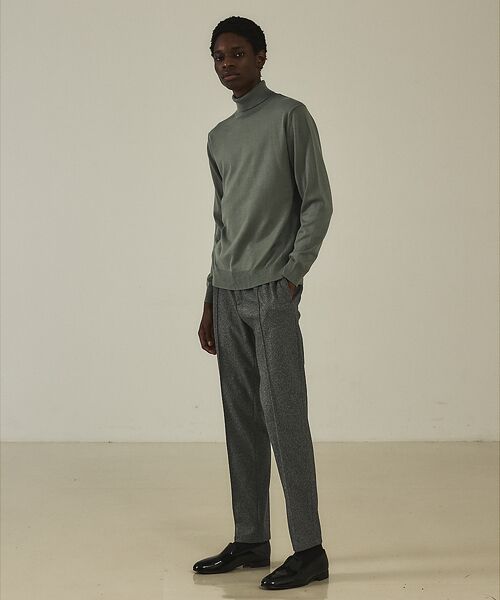 DESIGNWORKS / デザインワークス ニット・セーター | 【カシミアタッチ】 タートルネック　ニット | 詳細18