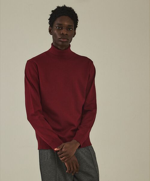 DESIGNWORKS / デザインワークス ニット・セーター | 【カシミアタッチ】 タートルネック　ニット | 詳細20