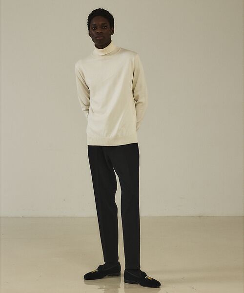DESIGNWORKS / デザインワークス ニット・セーター | 【カシミアタッチ】 タートルネック　ニット | 詳細24