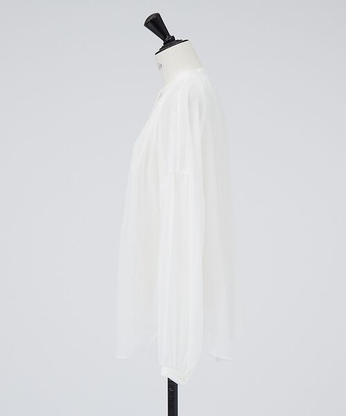 DESIGNWORKS / デザインワークス シャツ・ブラウス | コットンボイルギャザースリーブシャツ | 詳細10