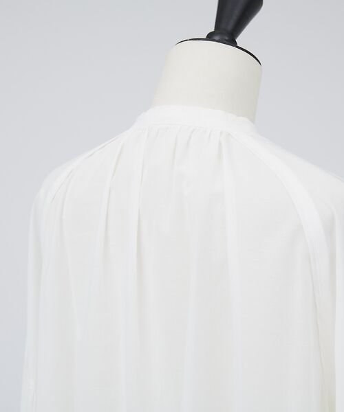 DESIGNWORKS / デザインワークス シャツ・ブラウス | コットンボイルギャザースリーブシャツ | 詳細8