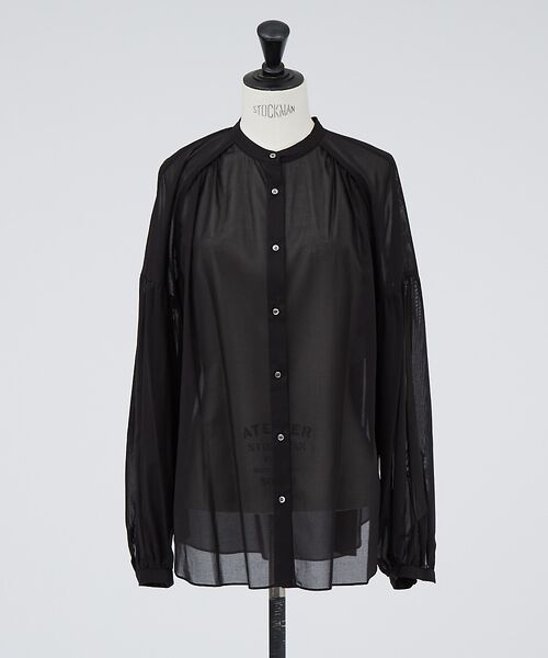 DESIGNWORKS / デザインワークス シャツ・ブラウス | コットンボイルギャザースリーブシャツ | 詳細16