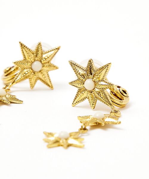 DESIGNWORKS / デザインワークス ピアス・イヤリング | ADER. bijoux  STAR motif triple earring | 詳細2