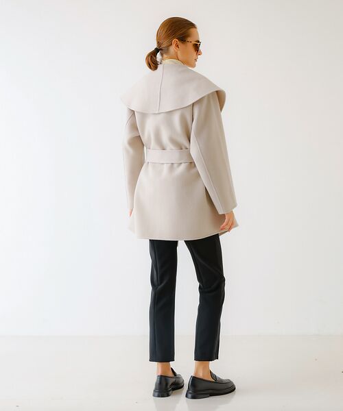 DESIGNWORKS / デザインワークス その他アウター | ダブルフェイスハーフ丈コート | 詳細8
